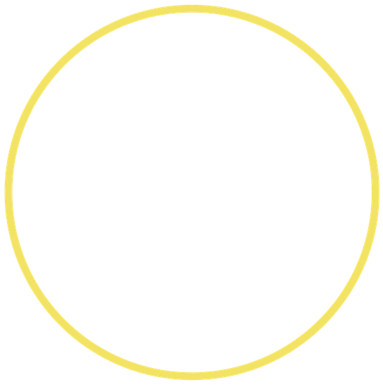 Yellow outline circle