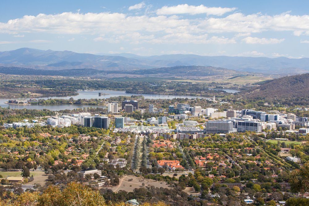 View Over Canberra t — Airport Shuttle Service near Nowra, NSW