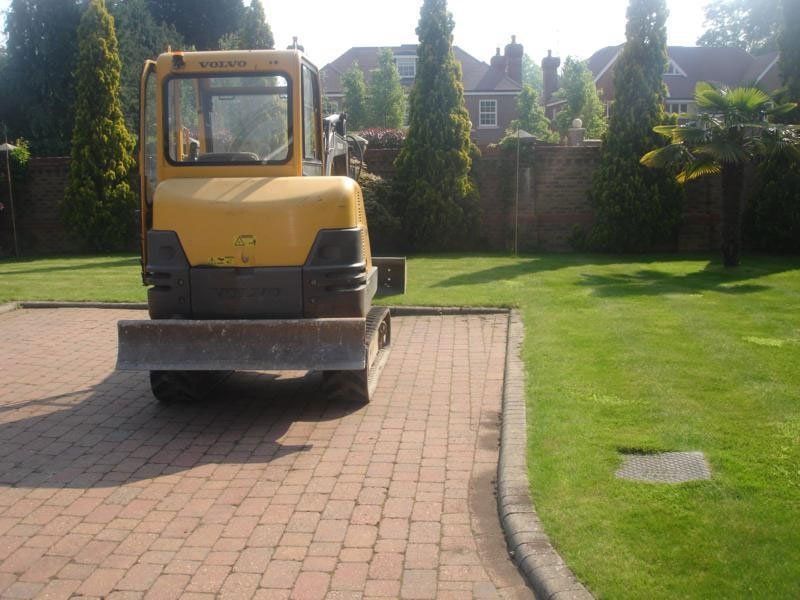 Block paving