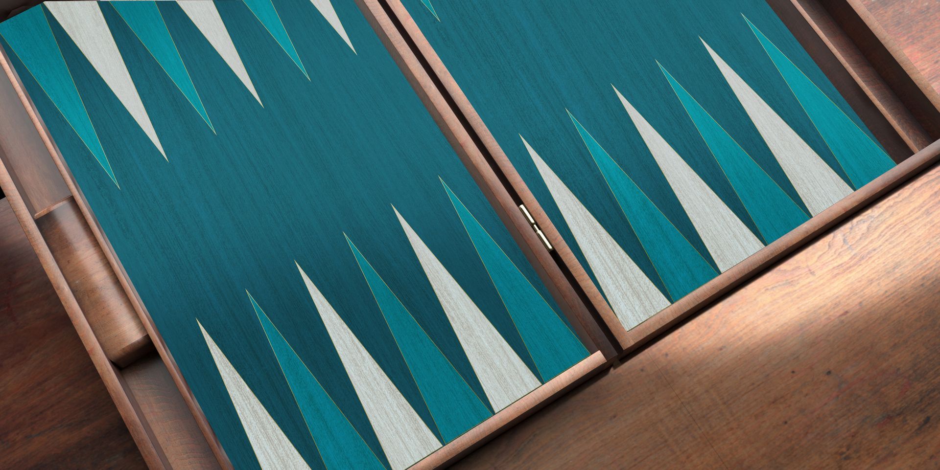Backgammon Board Teal
