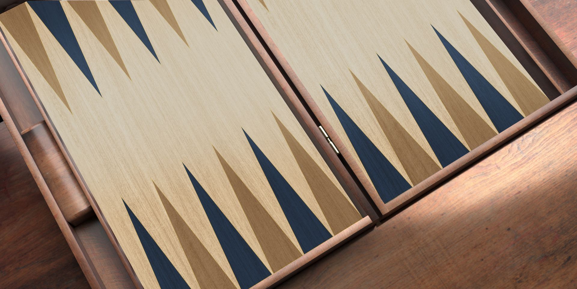 Backgammon Board Beige