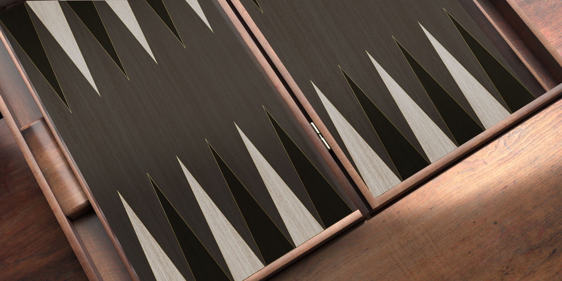 Backgammon Board Black New