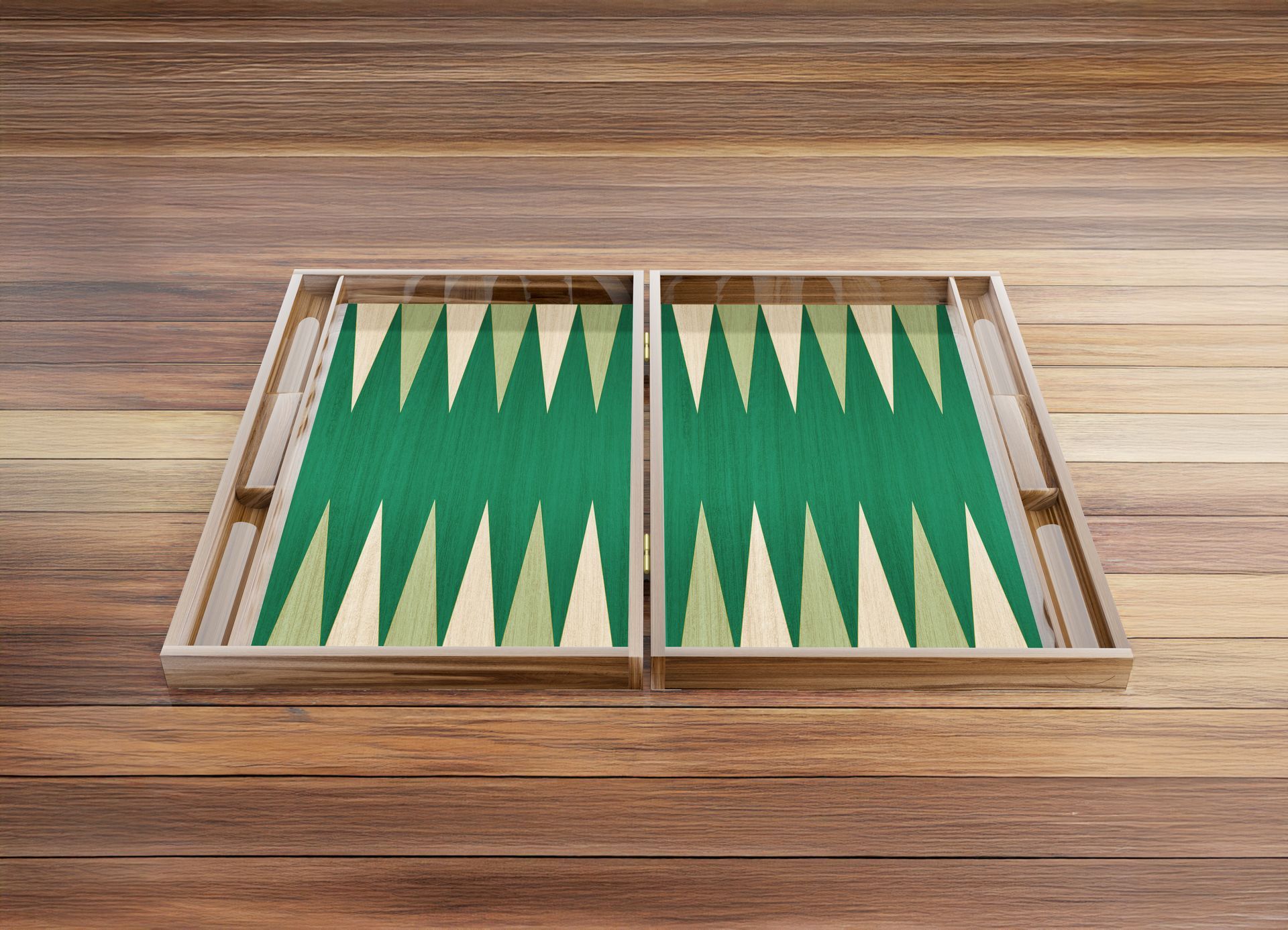 Backgammon Board Green