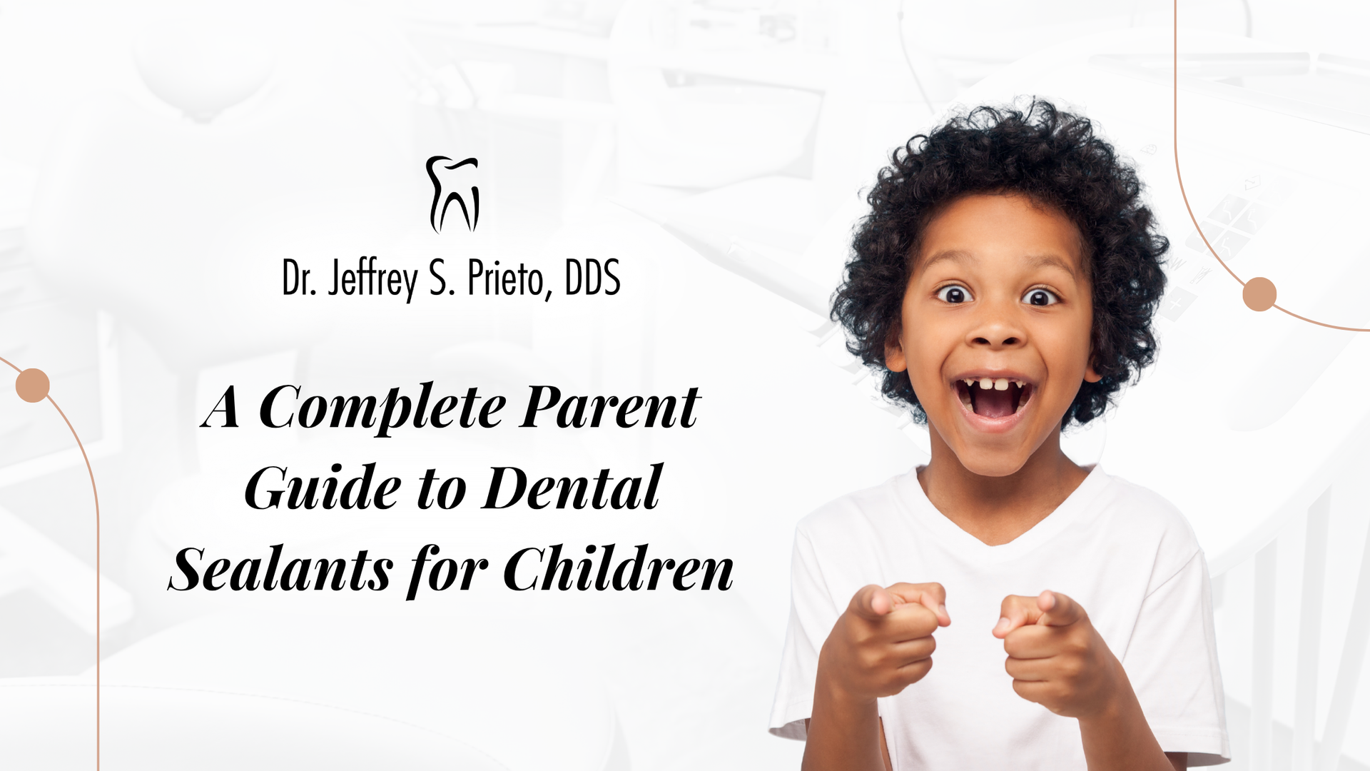 A child with an open mouth points at the viewer, text: