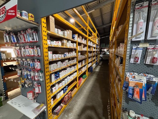 Rows Of Shelves With Oil Filters — BayZoil Truck & Auto Spares in Pialba, QLD