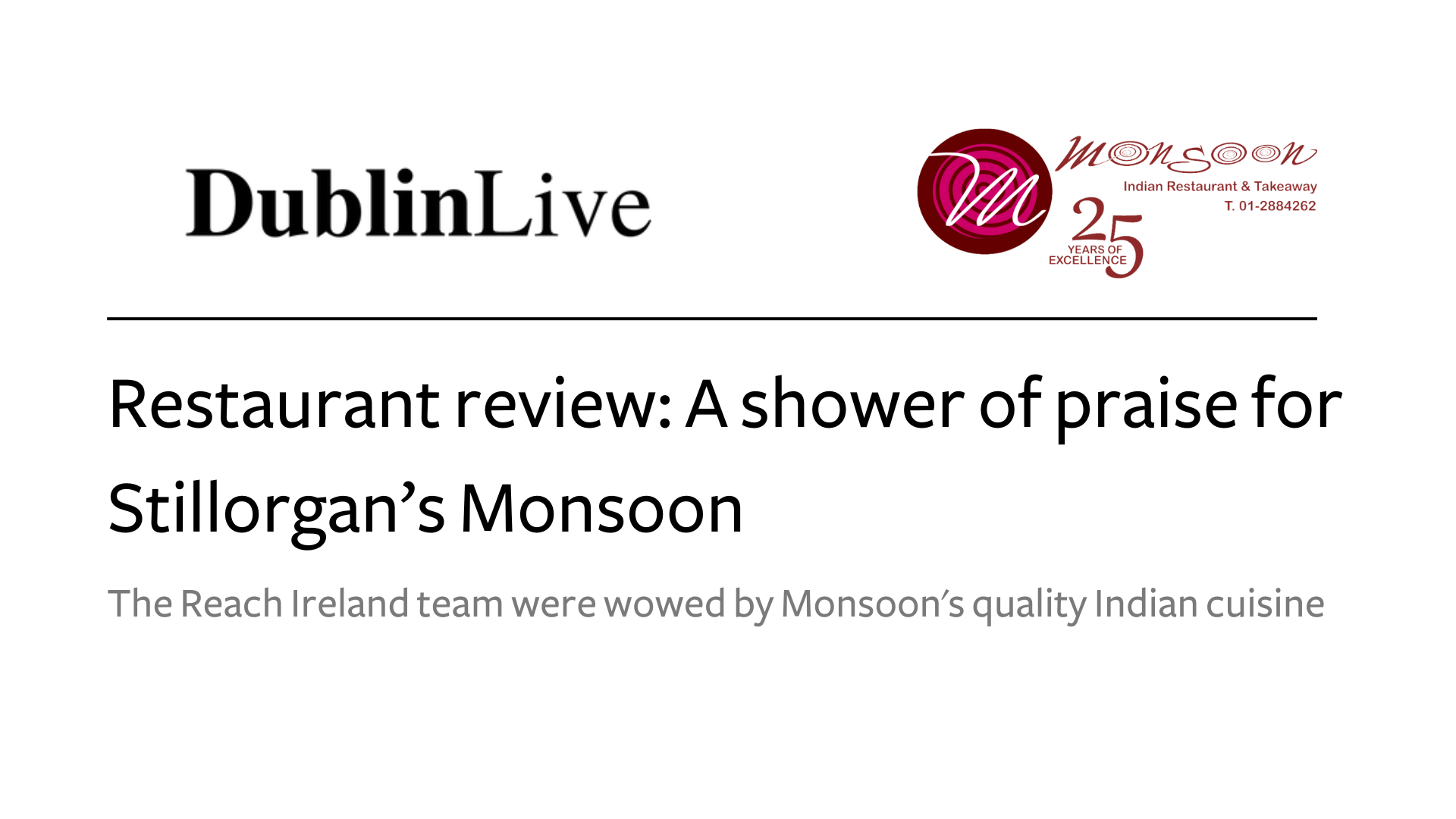 Monsoon Stillorgan Irish Mirror