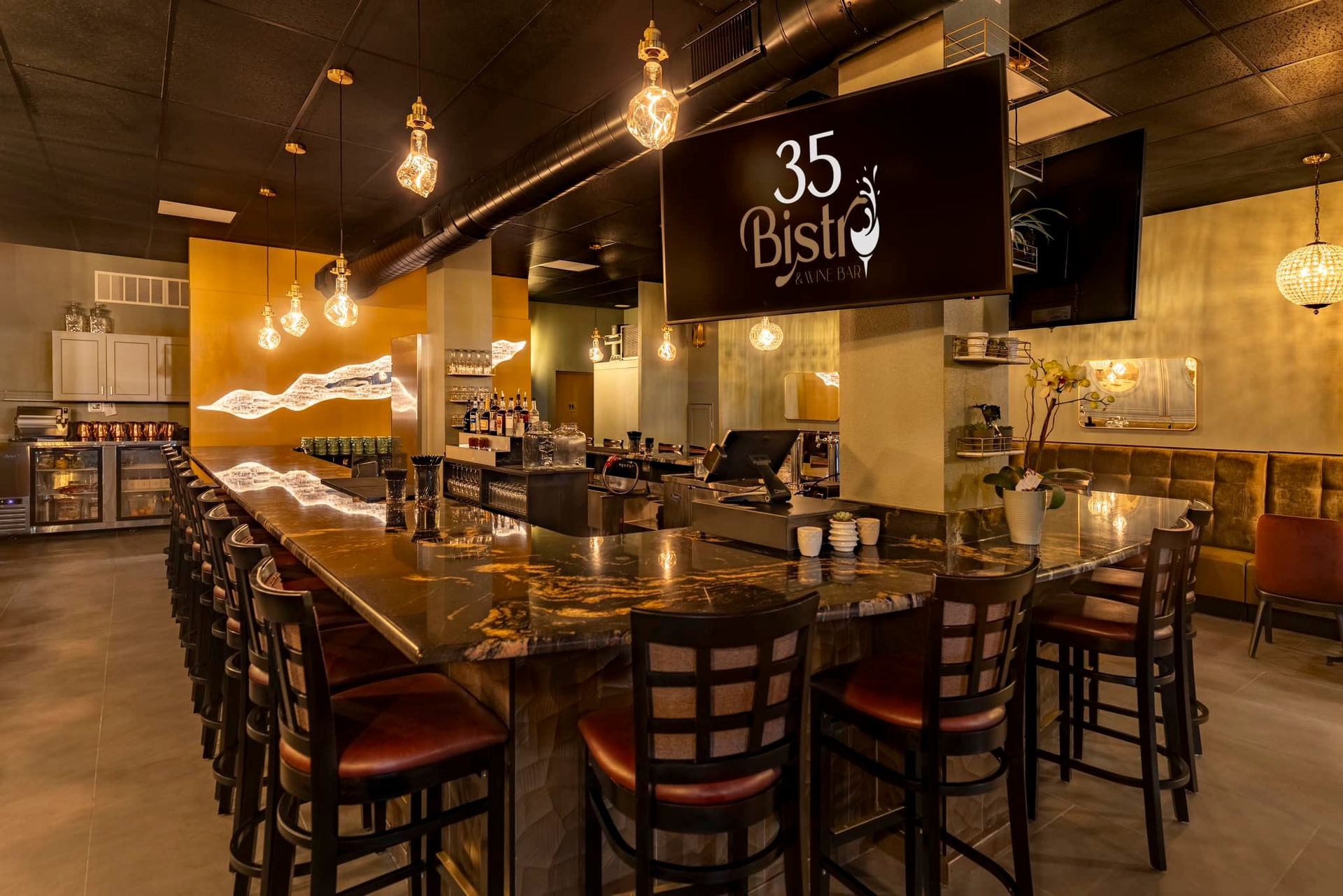 35 Bistro & Wine Bar Interior