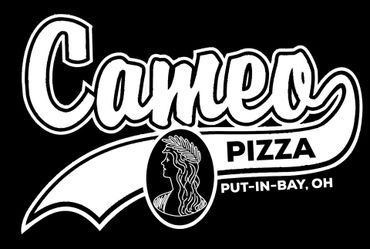 Cameo Pizza Logo - Mr Ed's Bar & Grille, Put-in-Bay, Ohio