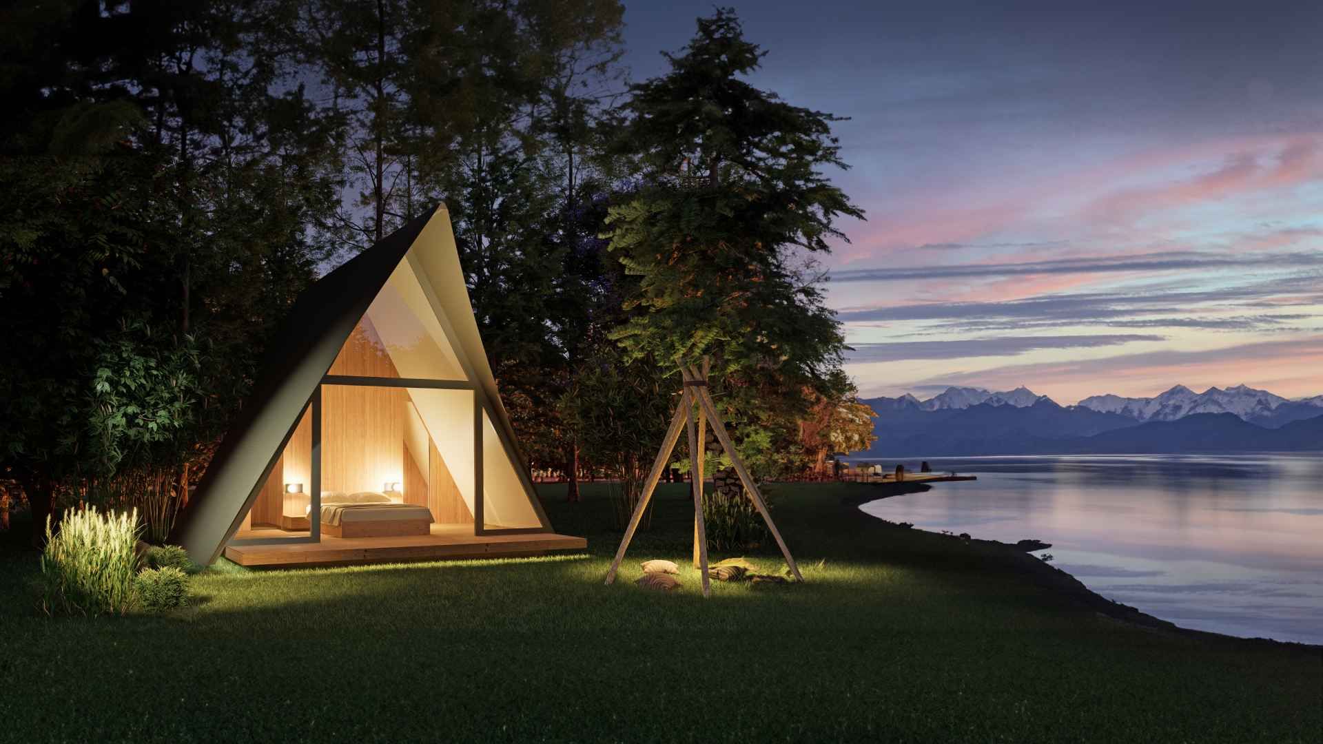 glamping tende campeggio