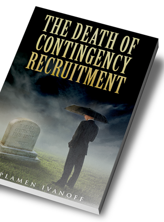 Book cover showing a person with an umbrella standing before a tombstone under a dark, stormy sky.