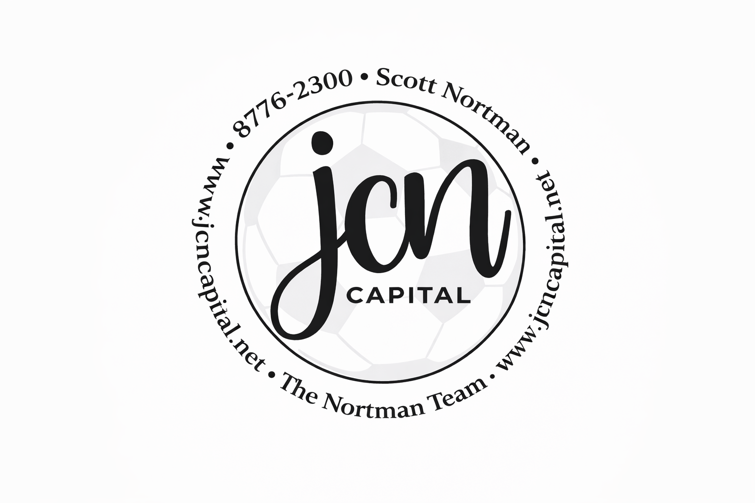 Logo for JCN Capital, with 