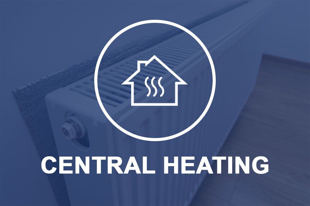 house with heat waves icon