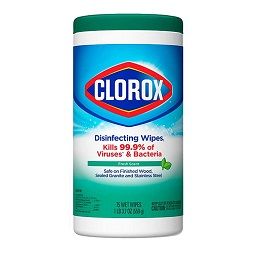 TOALLITAS DESINFECTANTES CLOROX C/75 (FRESH SCENT)