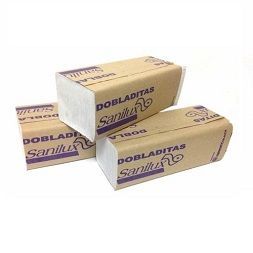 TOALLA INTERDOBLADA SANILUX (DOBLADITAS)
