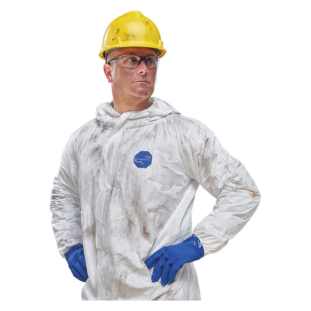 OVEROL DESECHABLE CON GORRA TIPO TYVEX