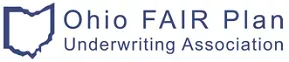 The logo for the ohio fair plan underwriting association