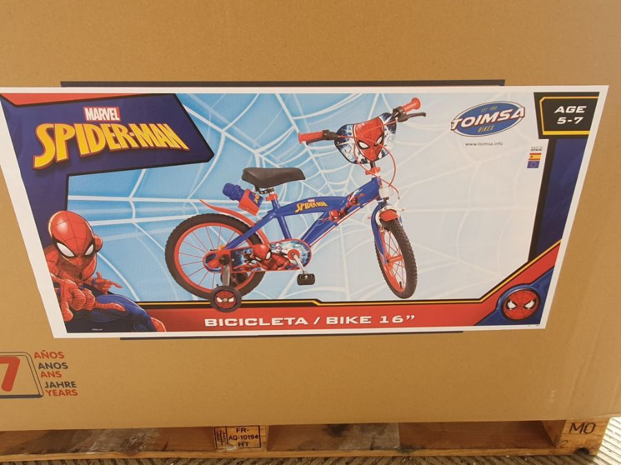 bicicletta Spiderman