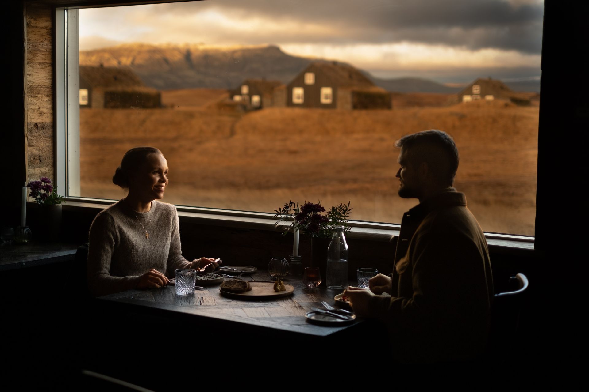 Savor Gourmet Delights at our Luxury Hotel near Þingvellir