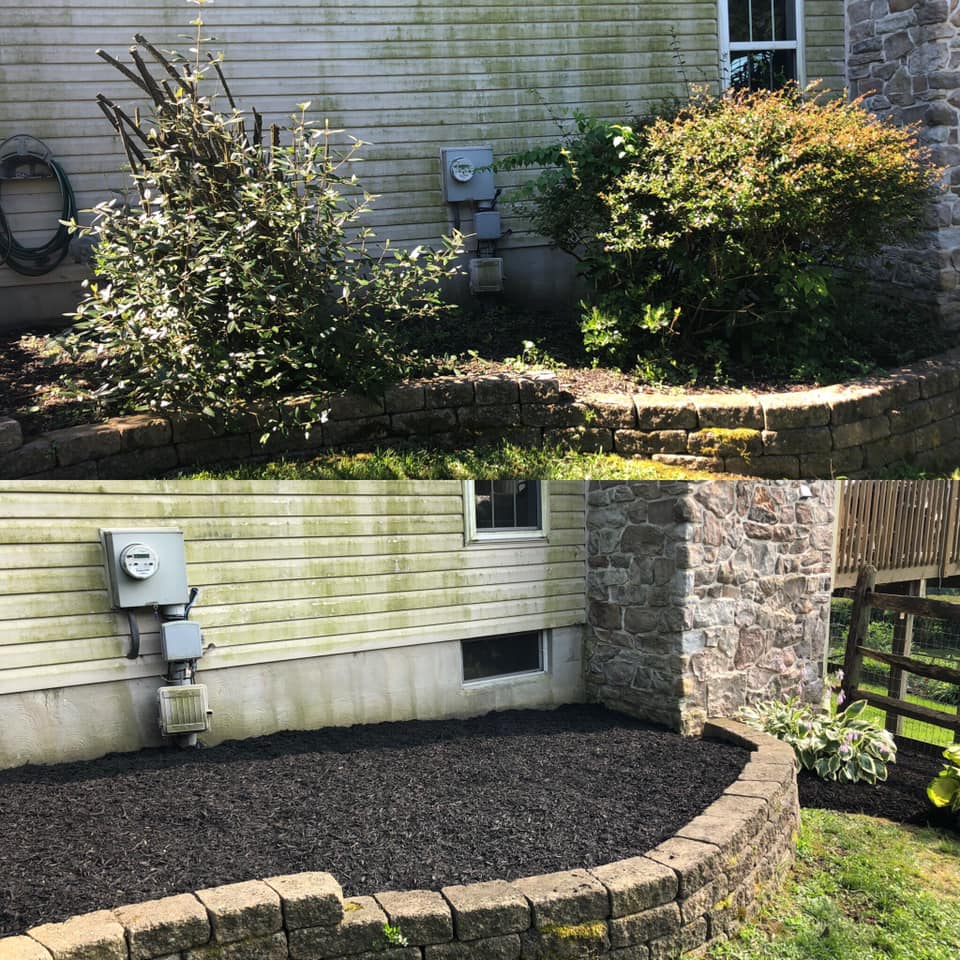Lawn Care Company — Before and After Landscaping Design in Quarryville, PA