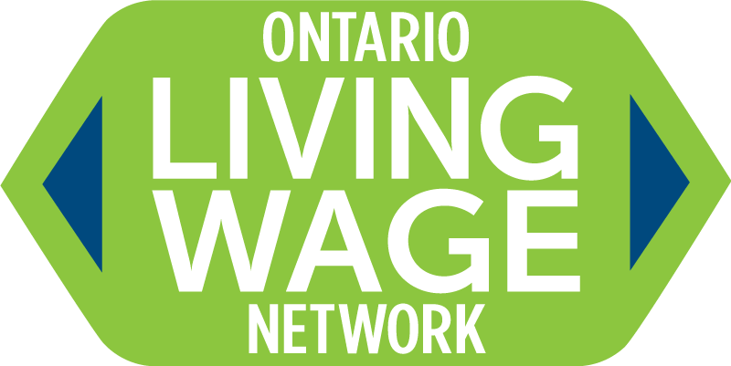 The logo for the ontario living wage network