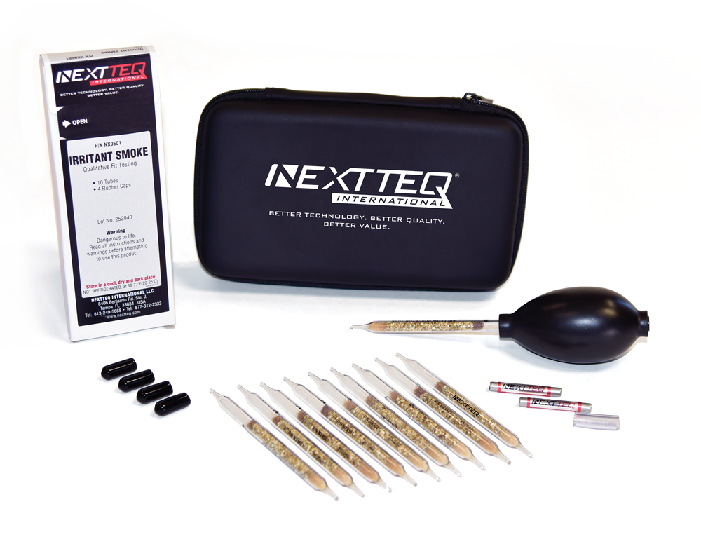 A Nextteq® Irritant Smoke Tube Kit for airflow indication.
