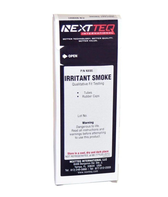 A box of Nextteq® Irritant Smoke Tubes.