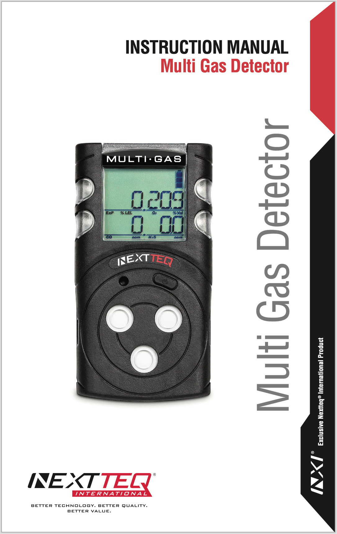 Support NXM MultiGas Detectors