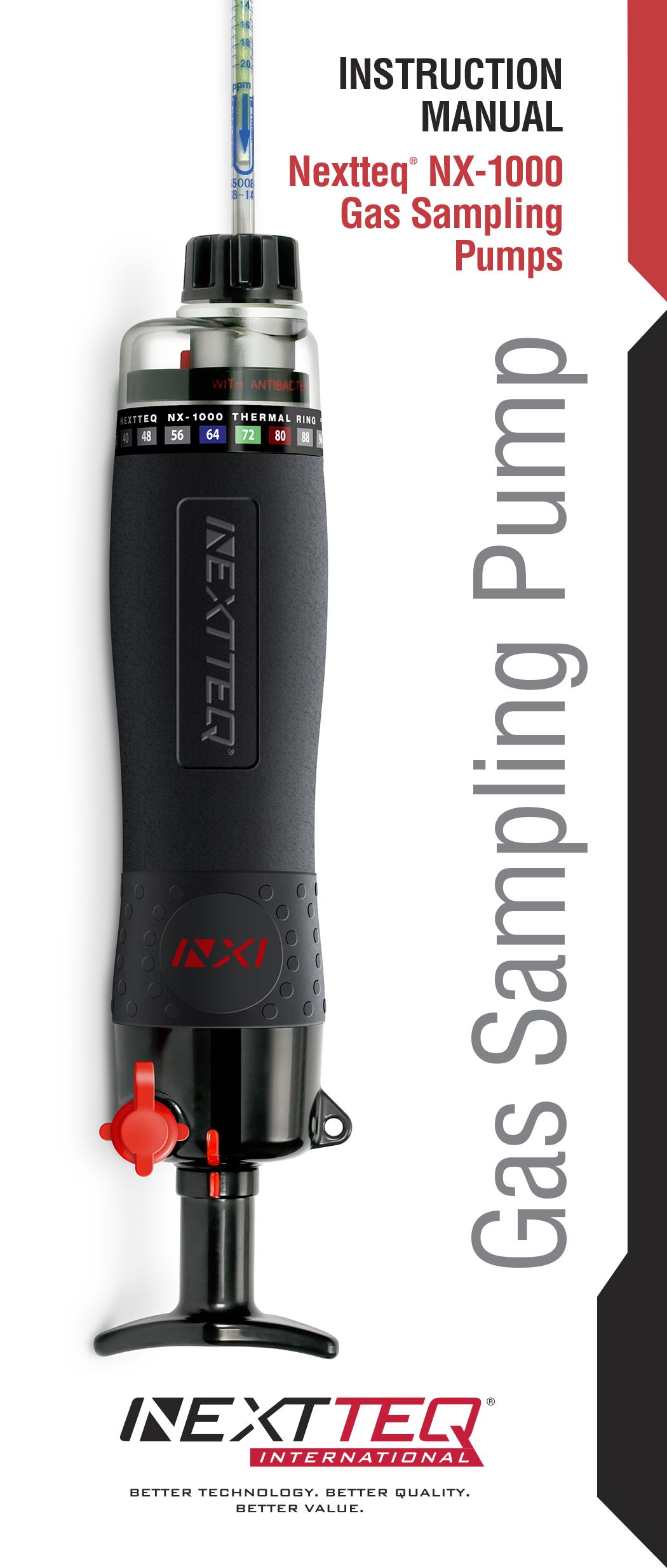 Nextteq® NX-1000 Pump Manual.