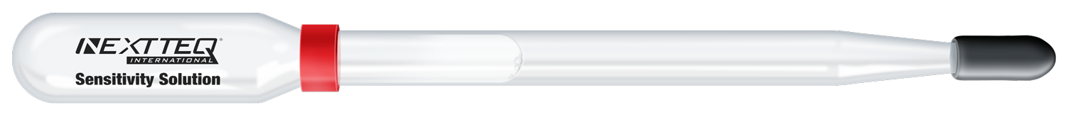 A VeriFit® pipette containing Sensitivity Solution.