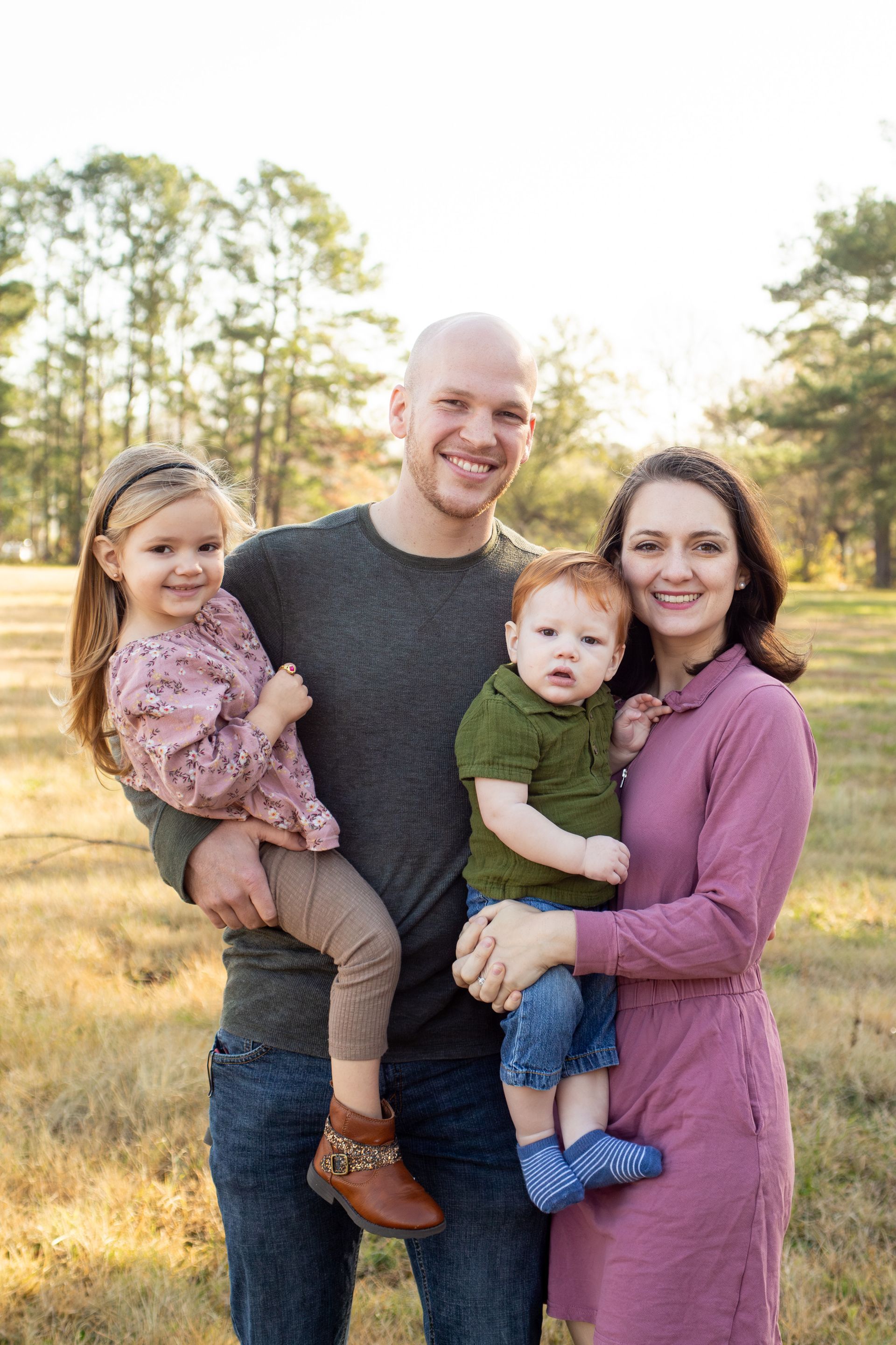 Paul Martincic with his family