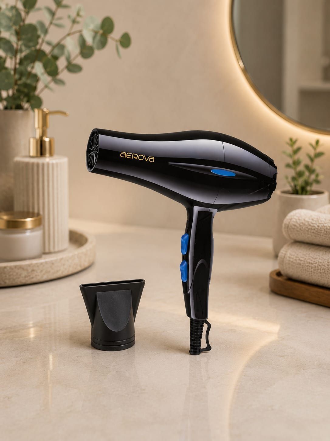 AEROVA Hair Dryer 2200W – Powerful, Fast & User-Friendly
