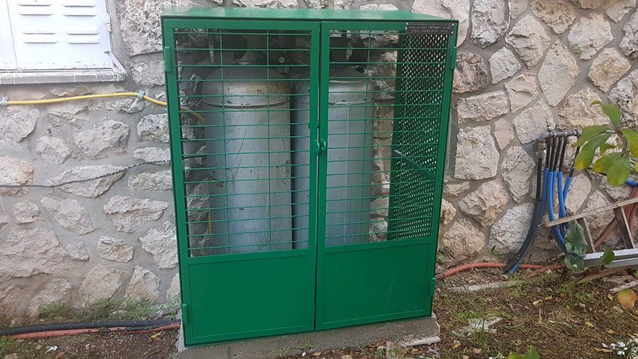 ארון לבלוני גז