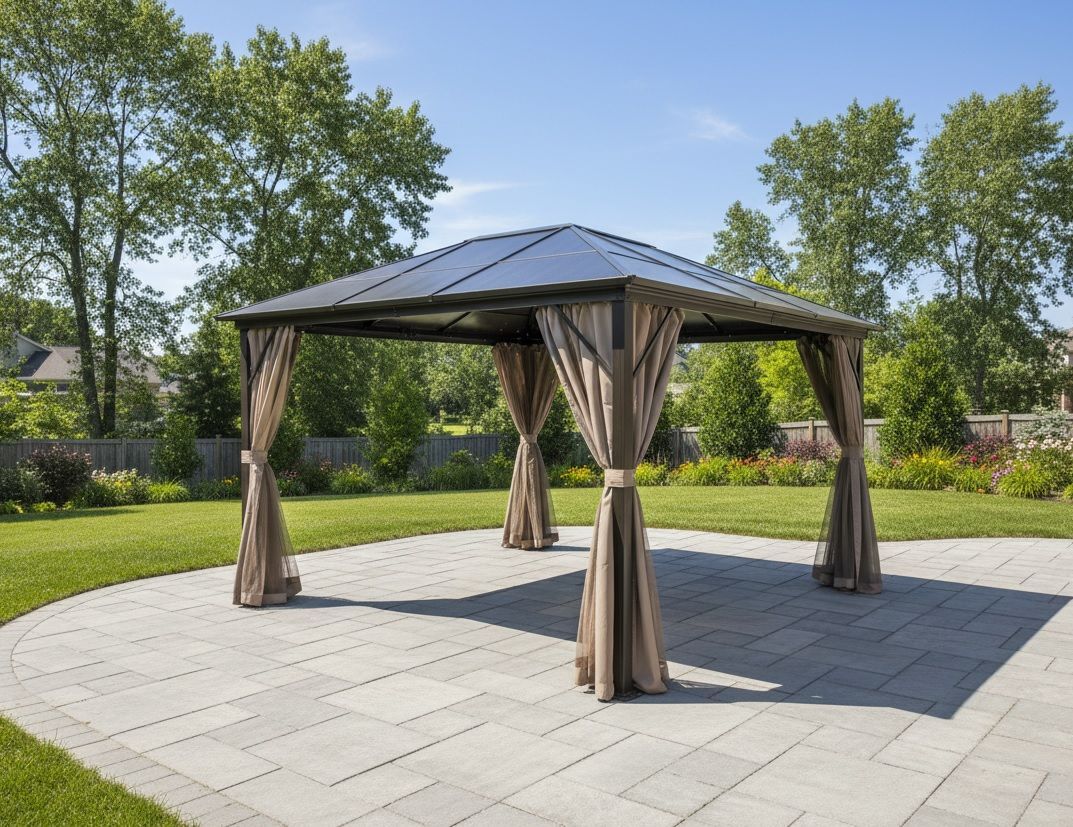 גזיבו בהרכבה עצמית