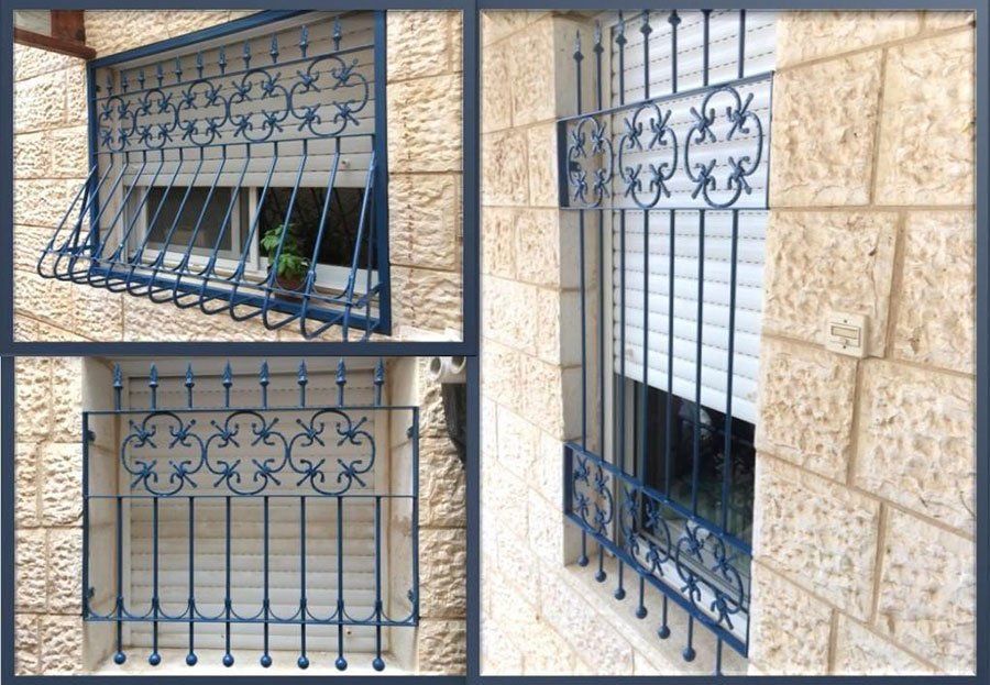 סורגים מעוצבים מברזל