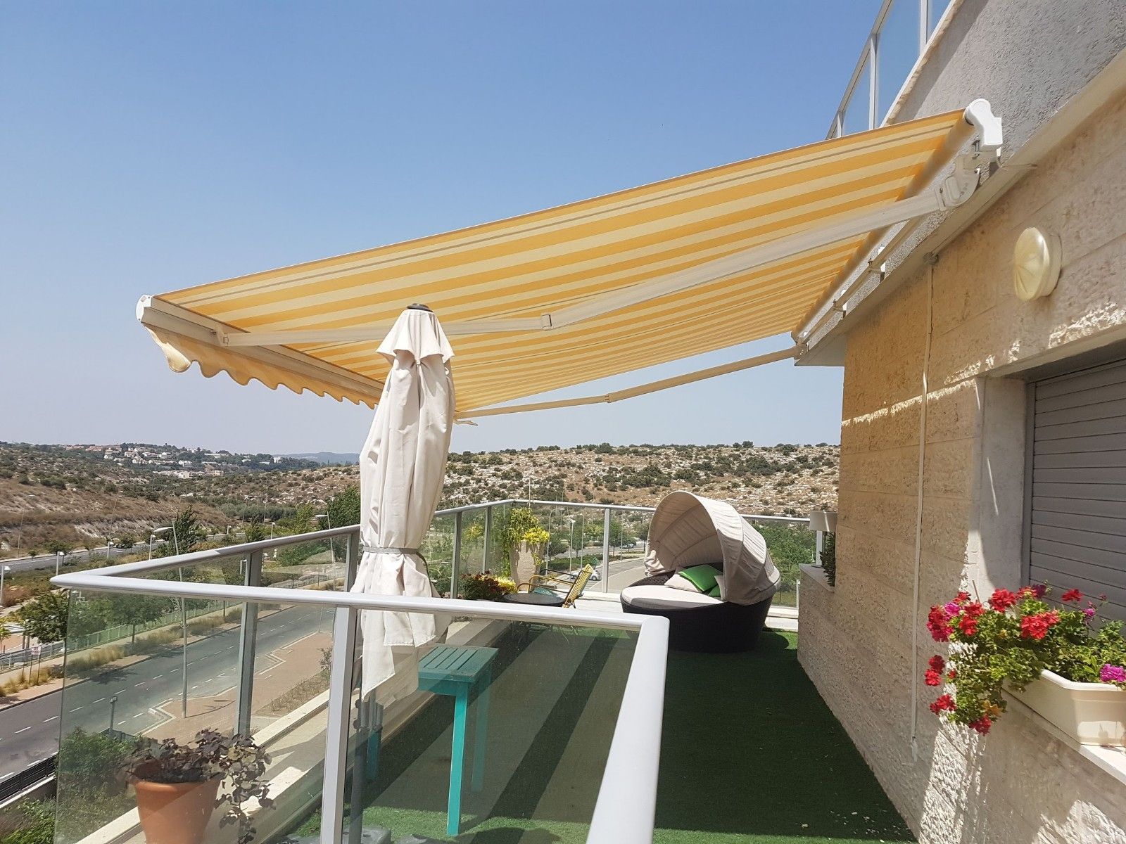 סוכך זרועות חשמלי