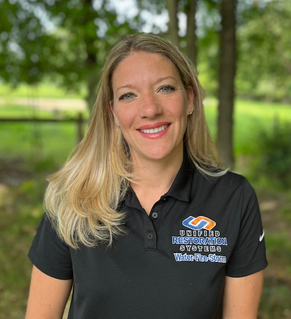 Office Administrator, Erin Haws with  Unified Restoration Systems located in Akron OH