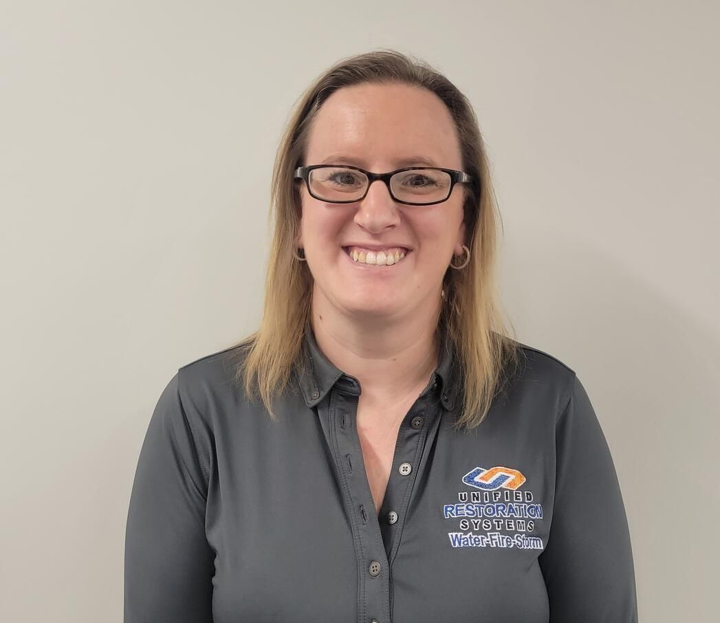 Rebecca Grigsby, Assistant Project Manager at Unified Restoration Systems in Akron Ohio
