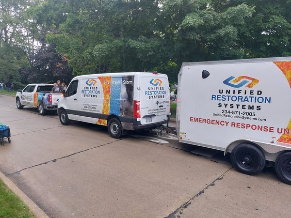 Lions Park Fireworks, Unified Restoration Systems on scene support