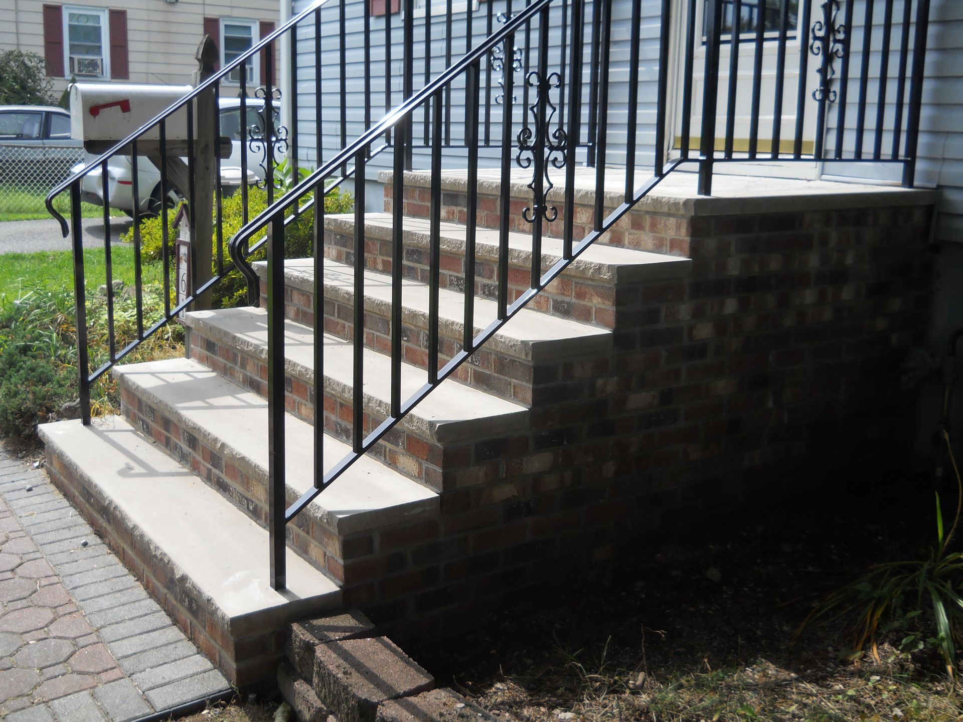 Sidewalks and Stairs at C&P Masons