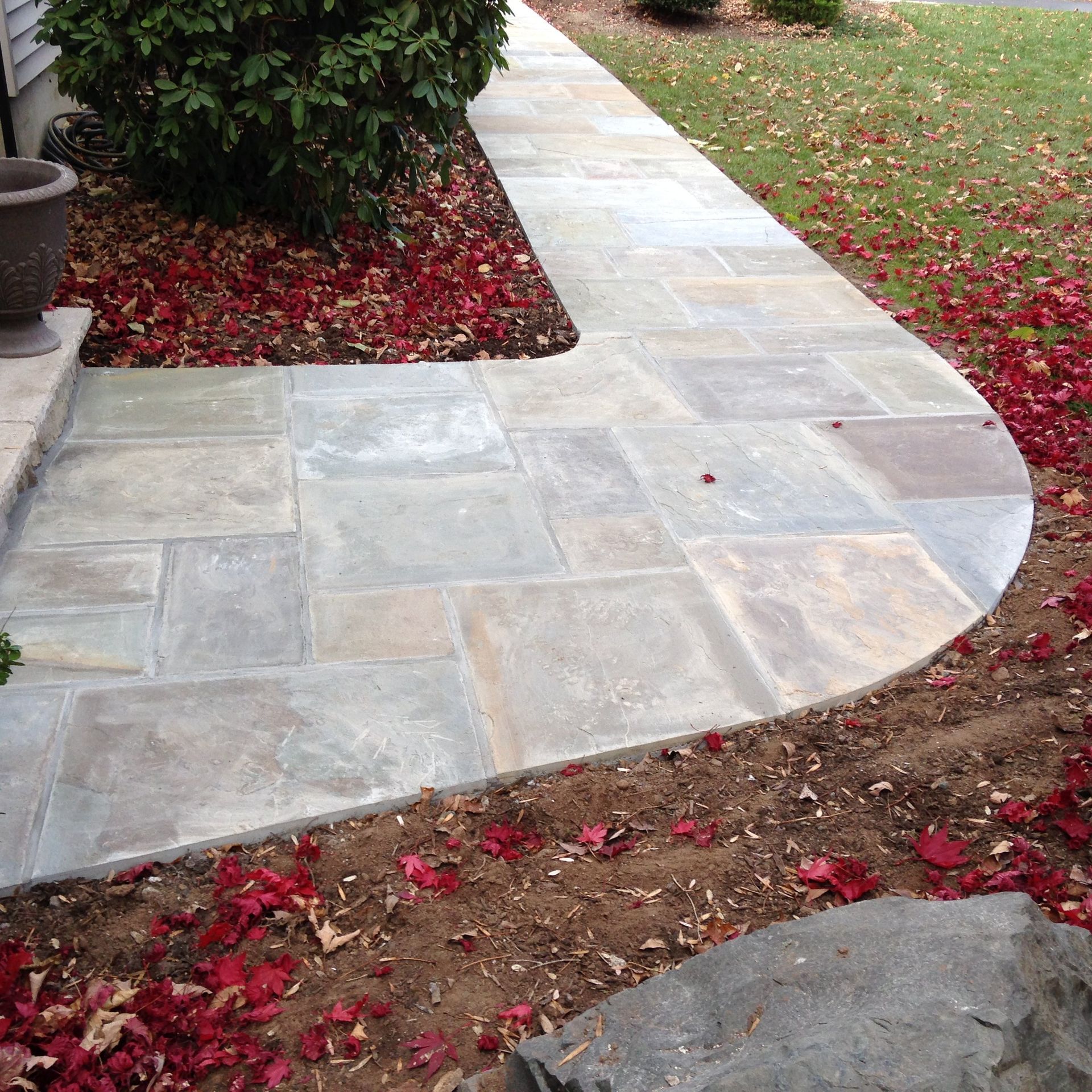 Sidewalks at C&P Masons