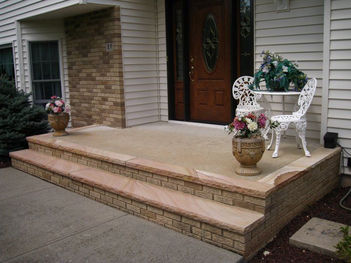 Sidewalks and Stairs at C&P Masons
