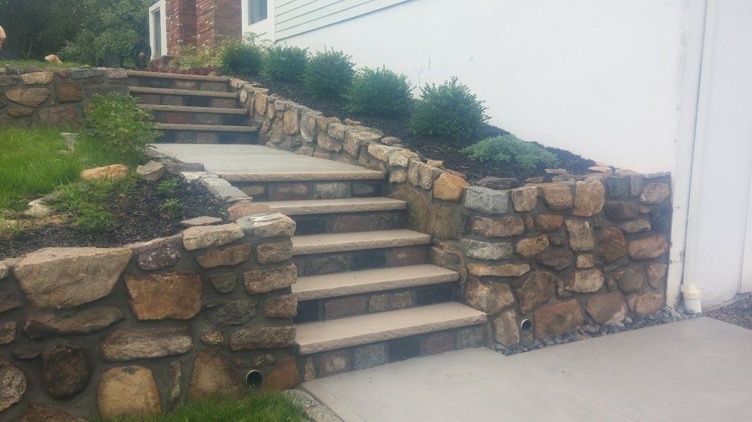 Sidewalks and Stairs at C&P Masons