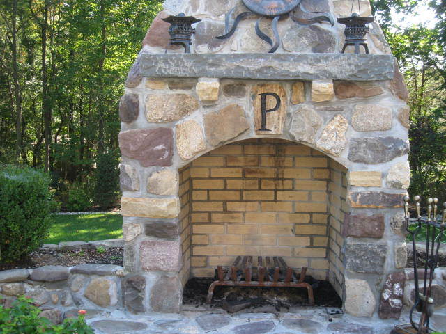 Outdoor Living Fireplace
