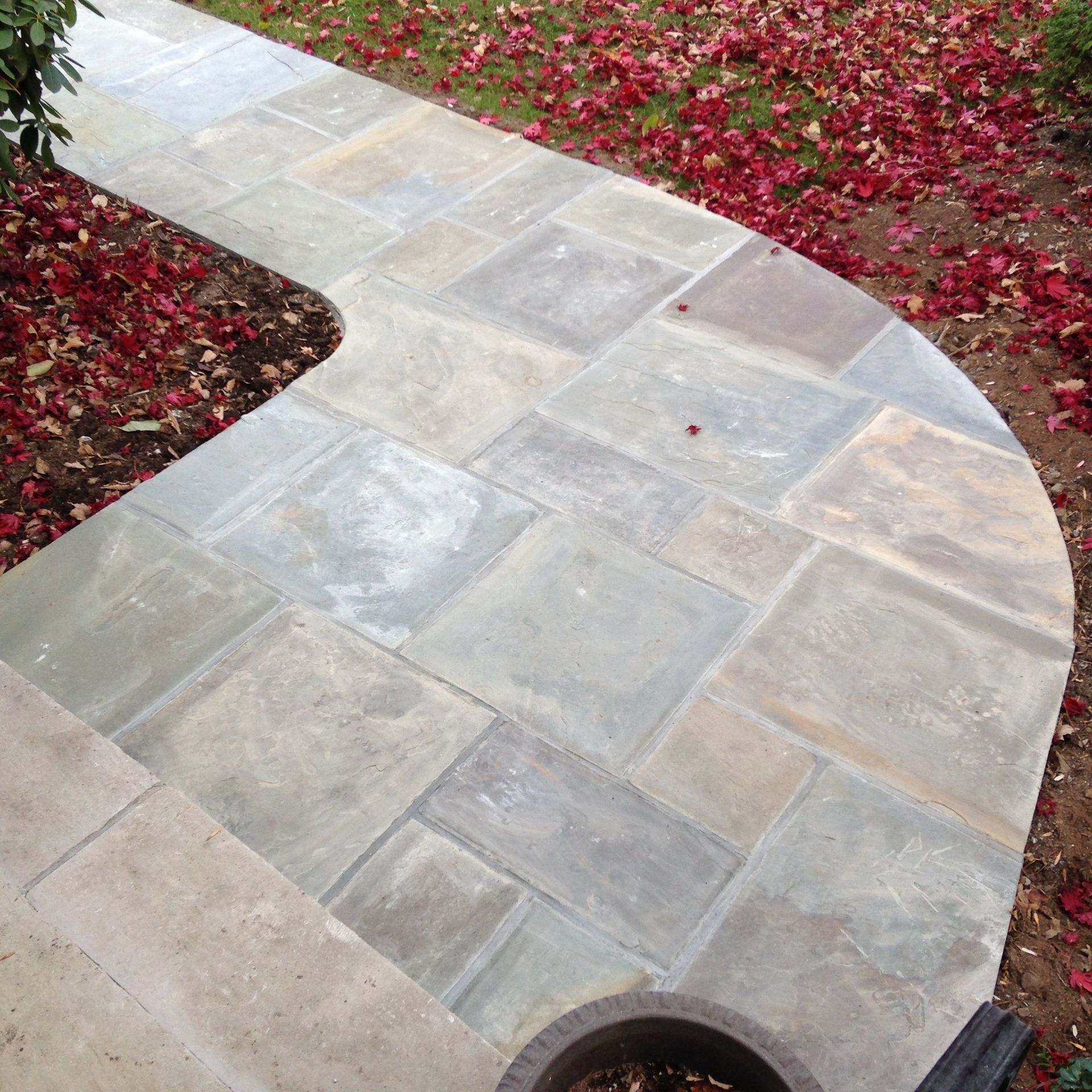 Sidewalks at C&P Masons