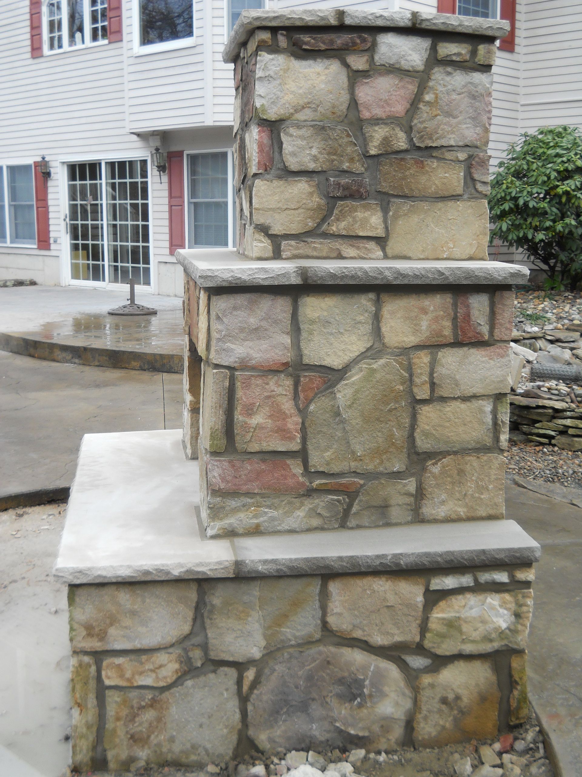 Outdoor Living Fireplace