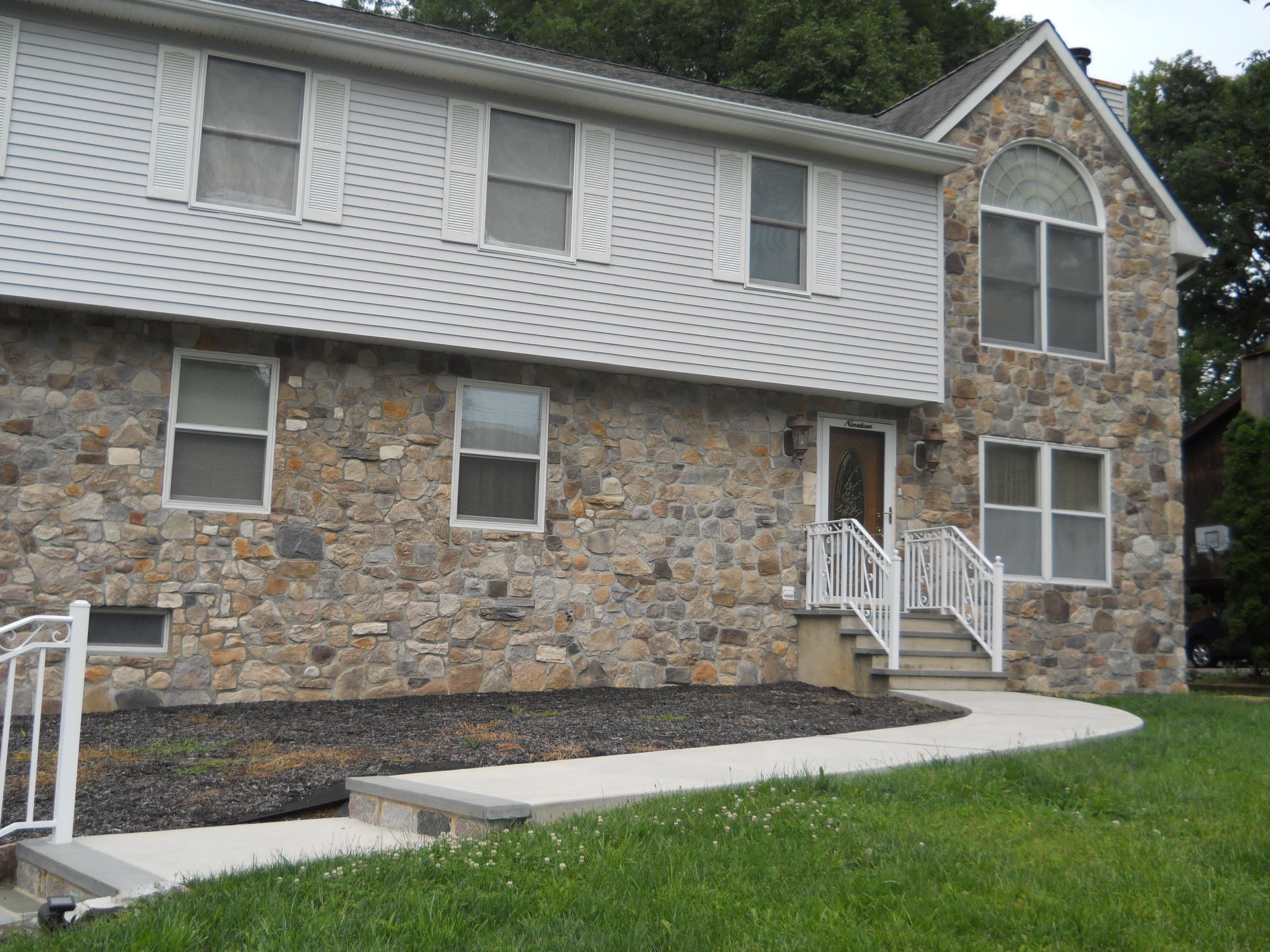 Veneer work by C&P Masons