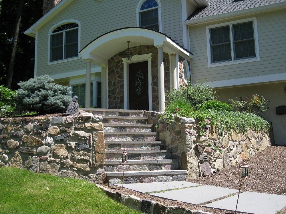 Sidewalks and Stairs at C&P Masons