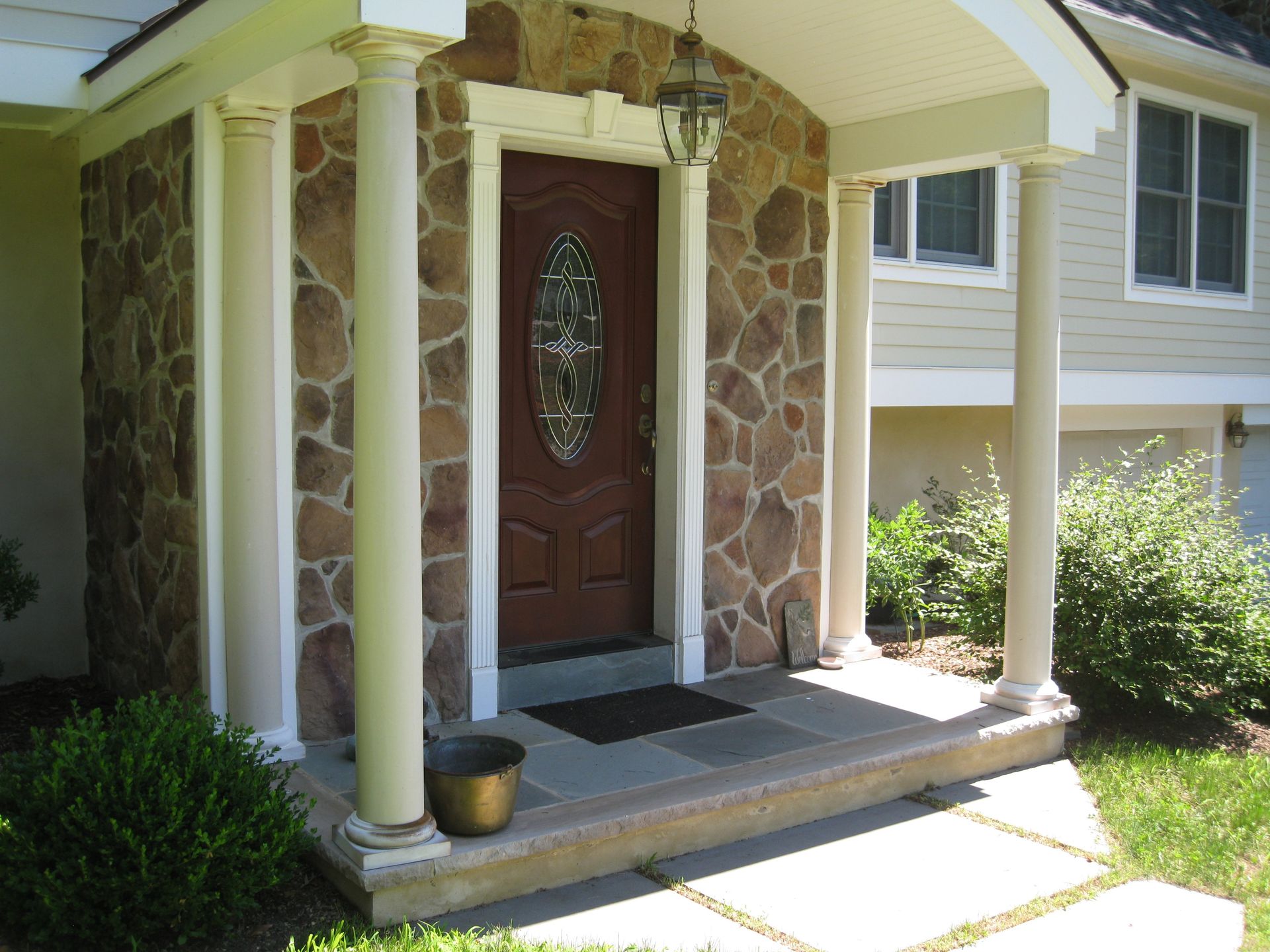 Veneer work by C&P Masons