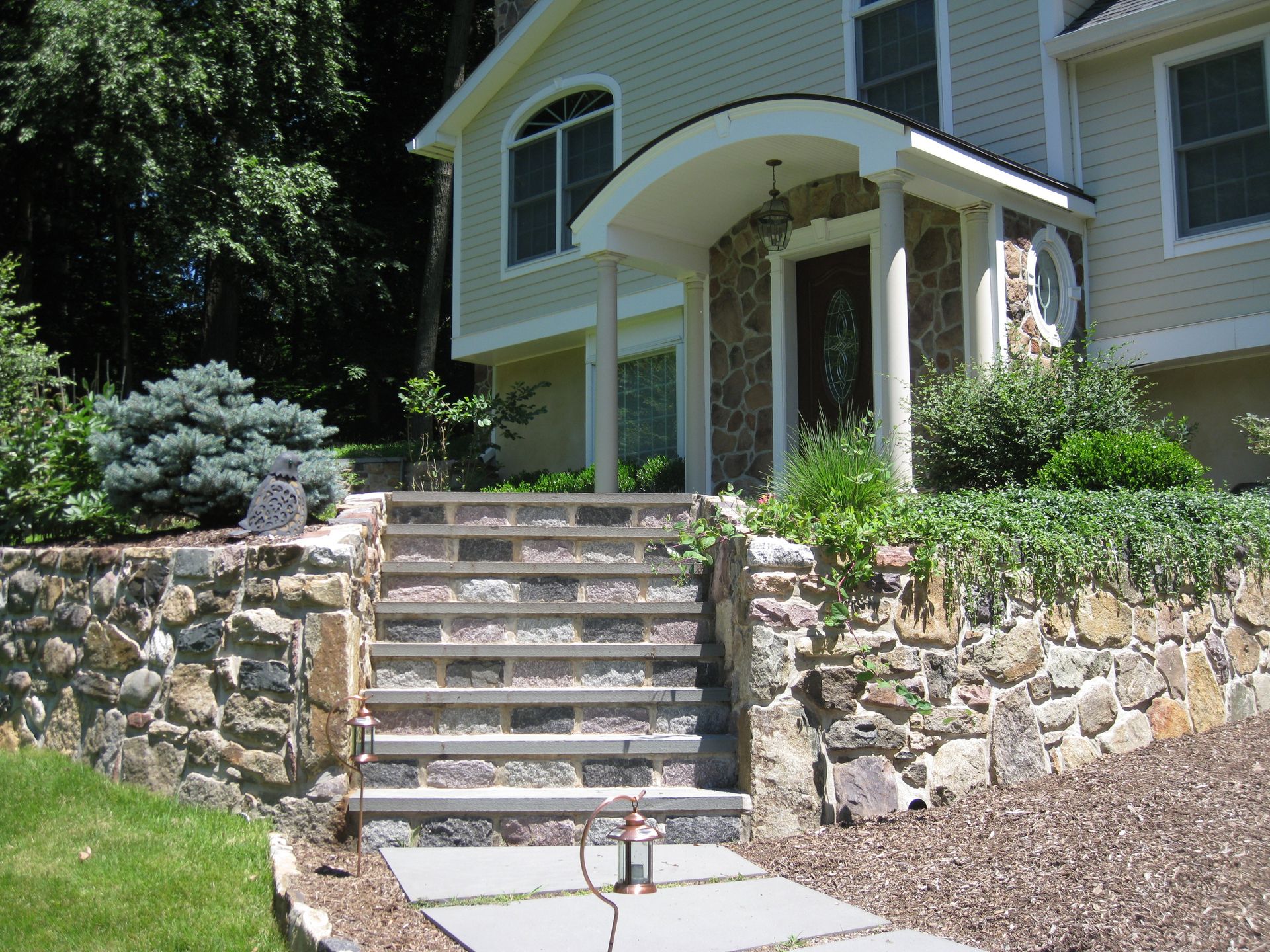 Sidewalks and Stairs at C&P Masons