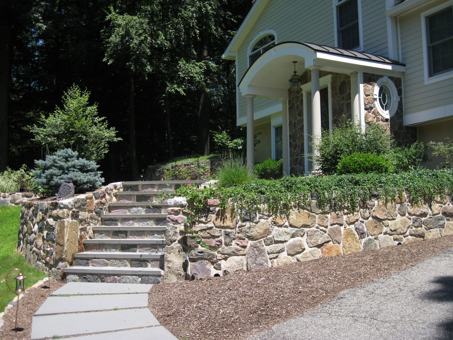 Sidewalks and Stairs at C&P Masons